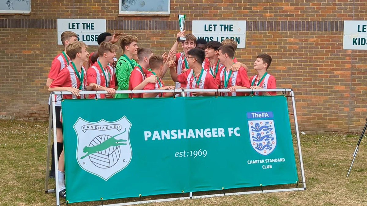 Wow another winner at the Panshanger Tournament! Huge congratulations to our U14 Titans! You smashed it! We are very proud of you! #wearestevenageboroughjuniors <a href="/panshangerfc/">Panshanger F.C.</a>