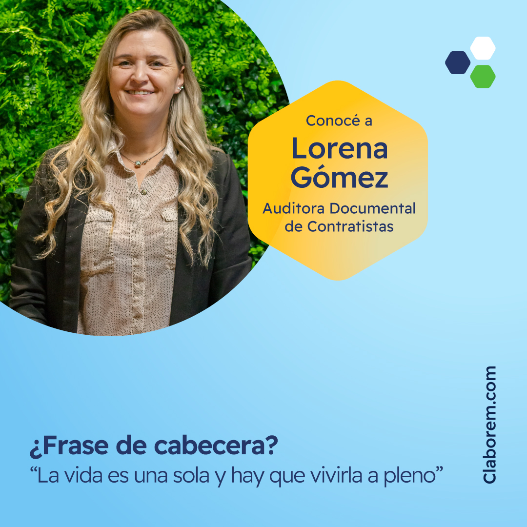 CLaborem's tweet image. 📣 ¡Les presentamos a Lore!

🙋‍♀️ Si le ven cara conocida es porque vieron en nuestras cápsulas. ¡Siempre contamos con la buena onda de Lore para todo! 

🙌 ¡Gracias por ser parte de nuestro equipo!

#Laborem #ProcesoDeControl #ControlDeContratistas #GestiónDocumental #Argentina