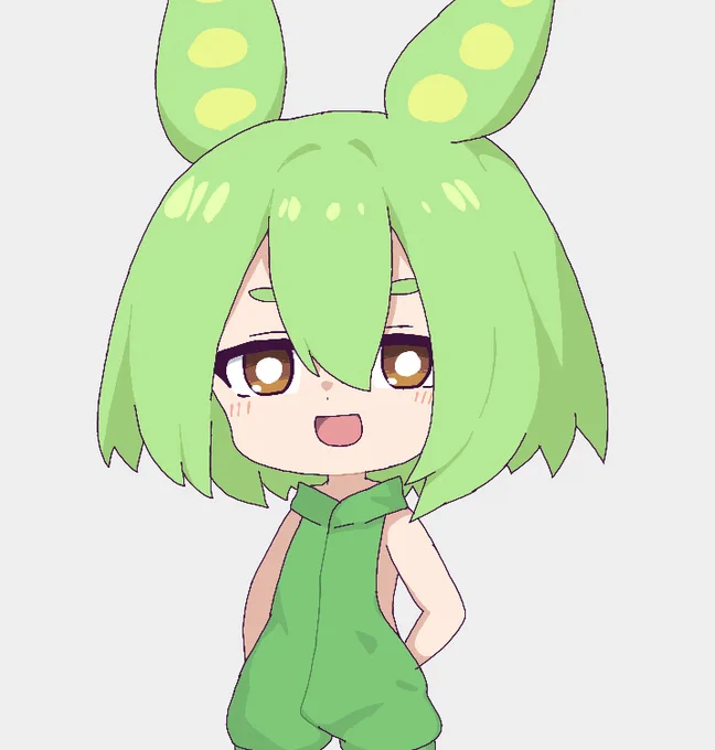 無警戒ずんだもん / 歪み猫₍邪神の姿₎ さんのイラスト  nico.ms/im11210756   ニコニコ静画にずんだもんのセリフ有りの絵を投稿しました