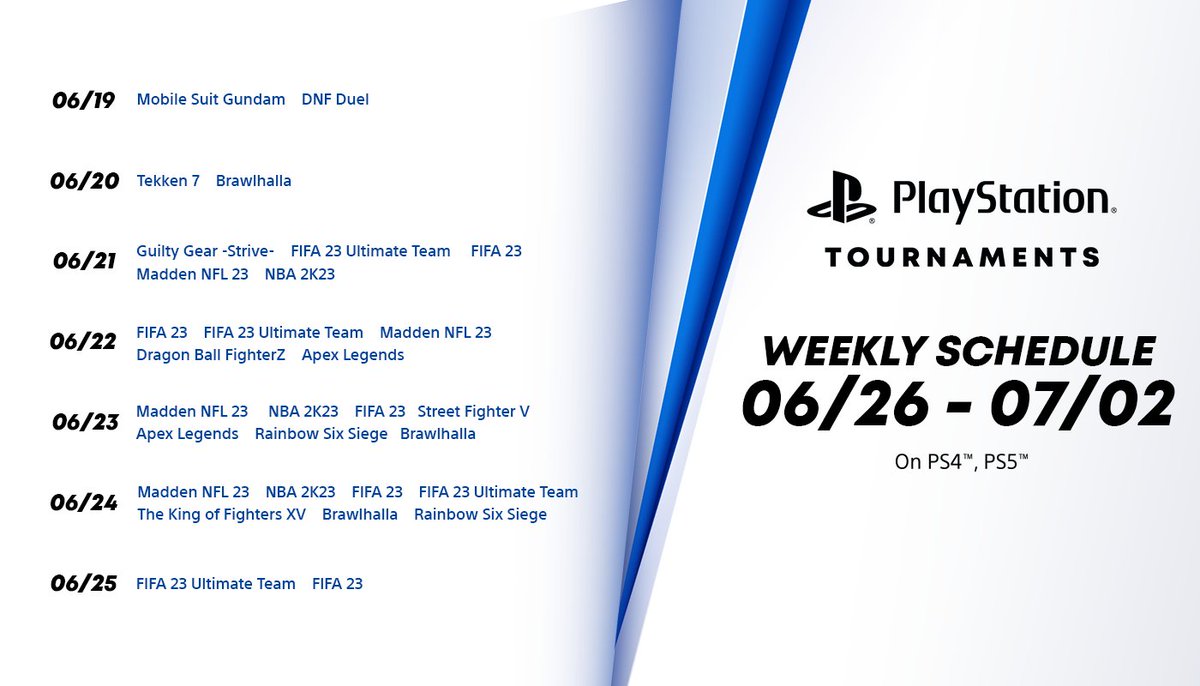 The #PlayStationTournaments are your battleground for epic clashes and unforgettable moments 🔥🌟 It's time to show the world your skills! esl.gg/PS4_Tournaments