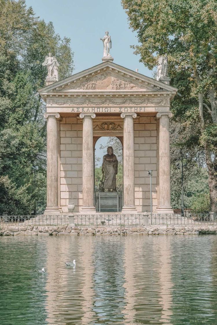 Anc_Aesthetics's tweet photo. The Temple of Aesculapius, Villa Borghese, Rome https://t.co/UEeU0JrJxI