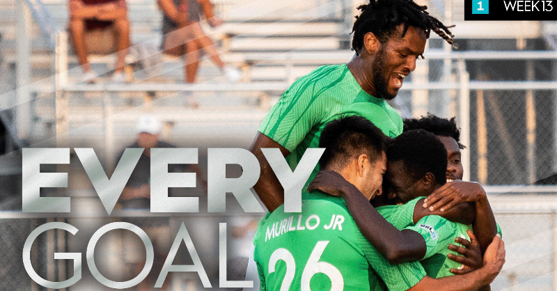 USLLeagueOne's tweet photo. 1️⃣4️⃣ goals scored in Week 1️⃣3️⃣!

Which was your favorite? 👇

#OneForAll