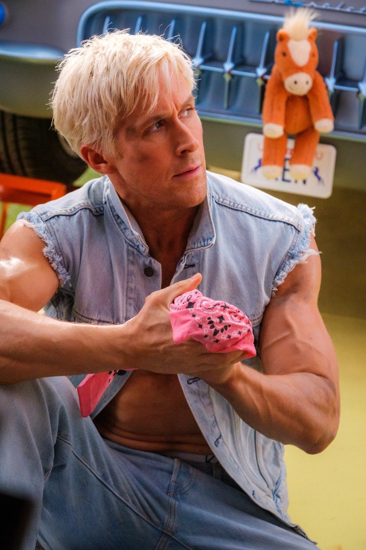21 on X: Ryan Gosling as 'Ken' in #BarbieMovie  / X