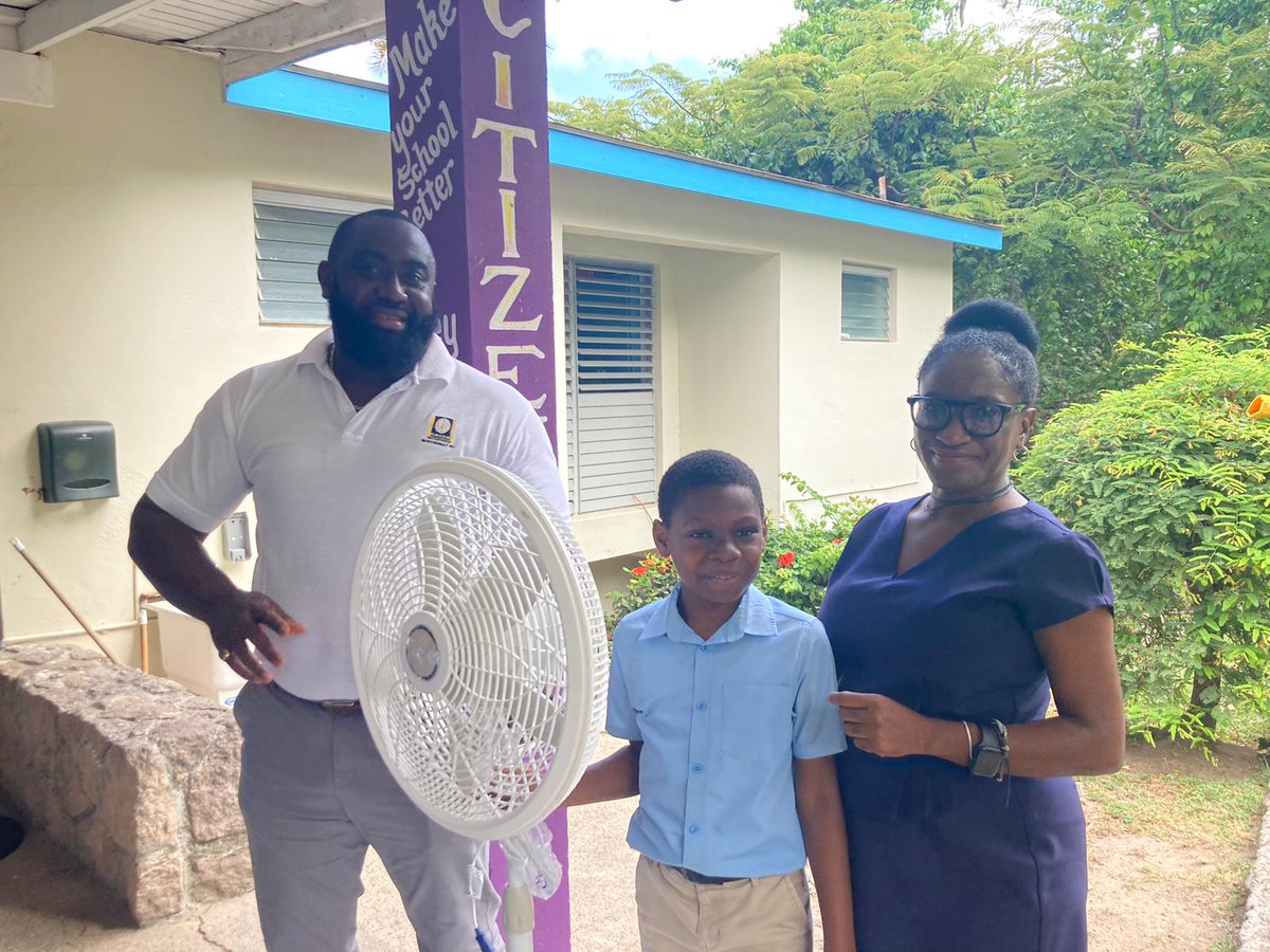 StAugustineMNI's tweet photo. Our classes just got cooler! 
Huge thanks to the PTA for their kind donation of fans to each grade! 
#staugustineprimary https://t.co/Fm6fxvlCQ0