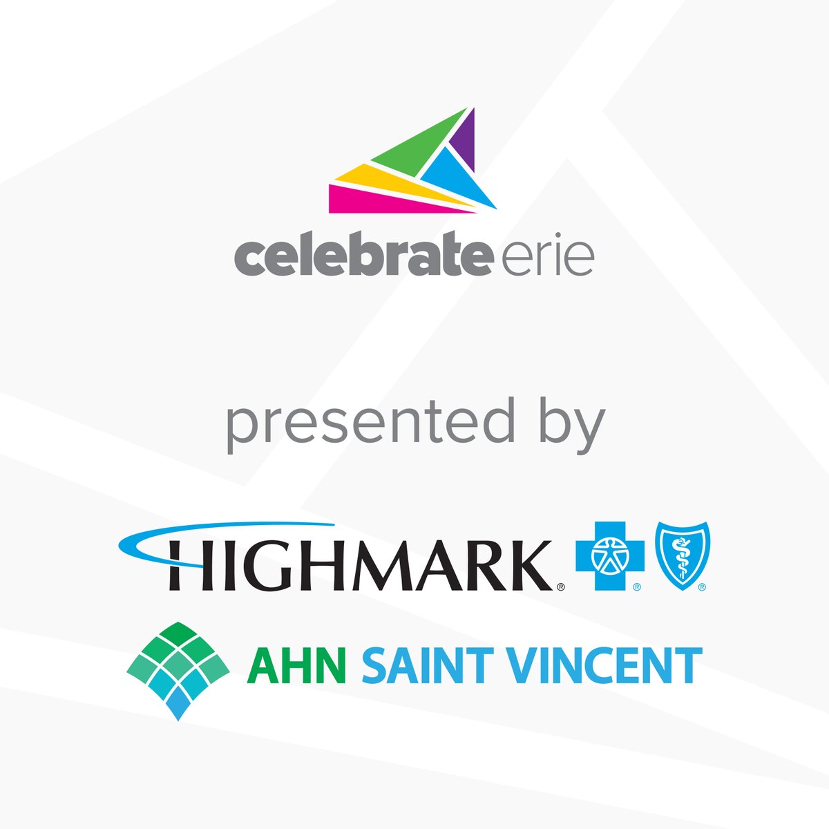📣Sponsor shout-out! 

A special thank you to our presenting sponsors <a href="/Highmark/">Highmark 923</a> Blue Cross Blue Shield and <a href="/AHNtoday/">AHN</a> Saint Vincent Hospital for their support of #CelebrateErie2023.
