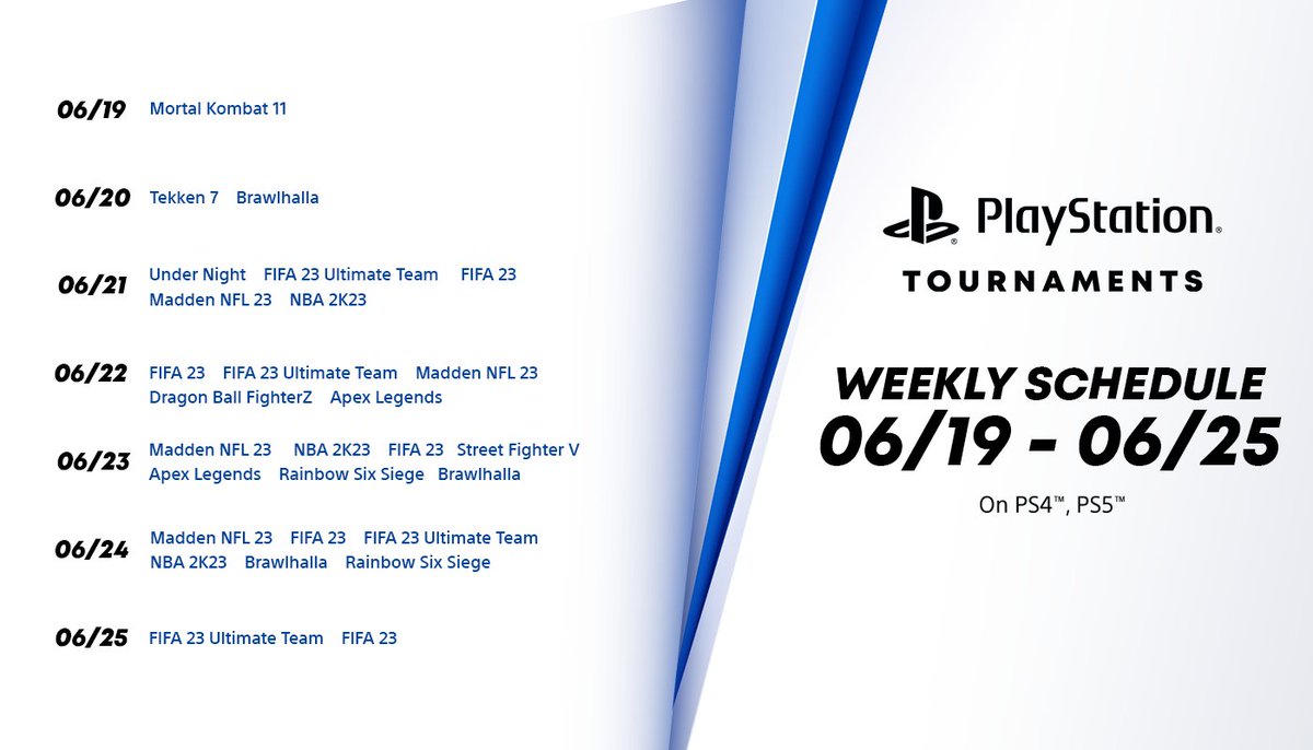 Attention all gamers! 🎮💥 The #PlayStationTournaments are back with a bang! Join the ultimate gaming showdown and compete against the best! esl.gg/PS4_Tournaments