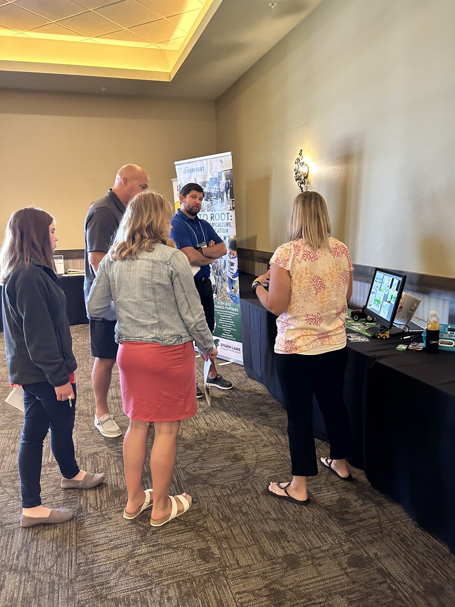 IowaSTEM's tweet photo. #STEMBEST Program models share their approach and future work-based learning plans as part of the BEST STEMposium gallery walk. https://t.co/tEcaupBy4C
