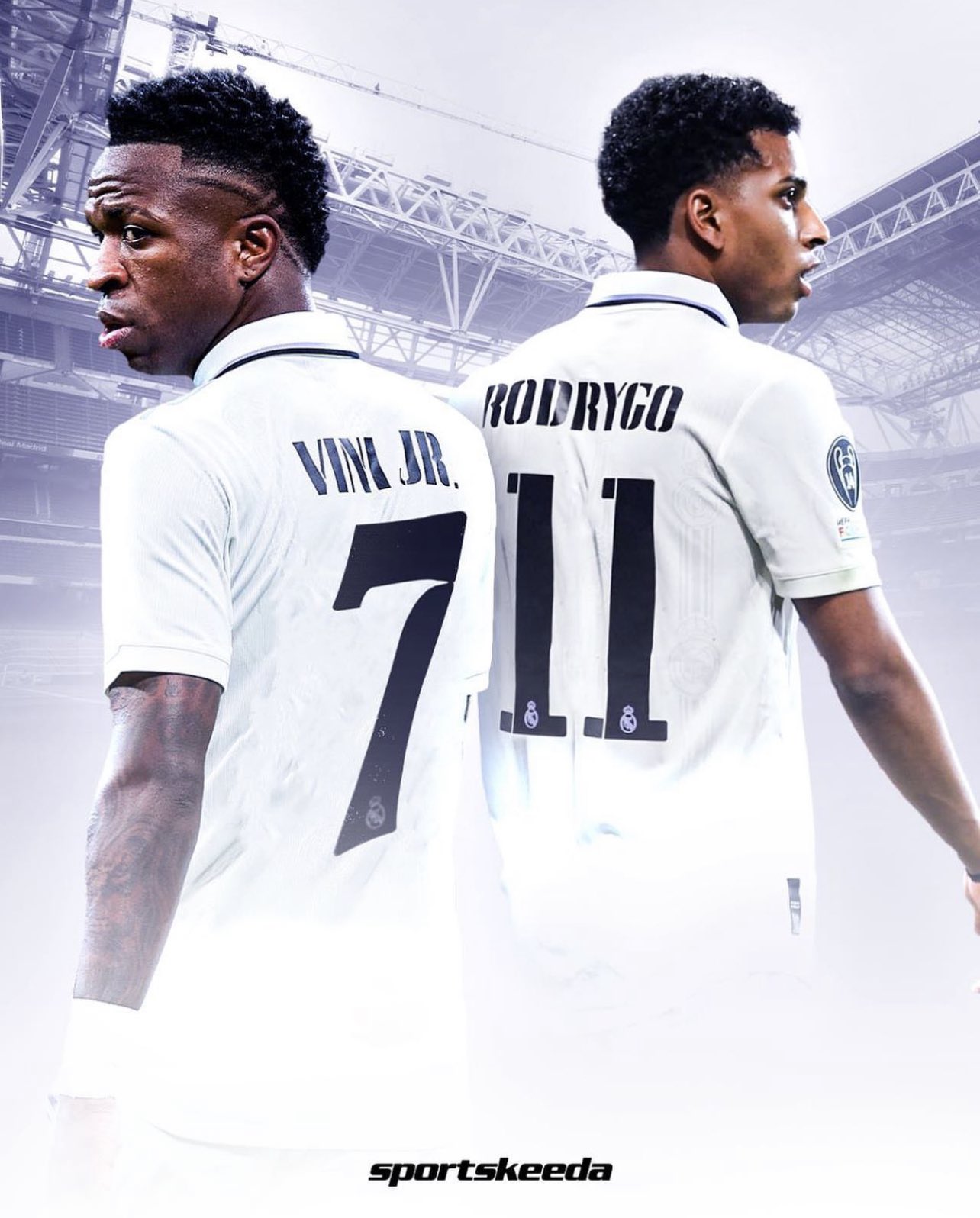 Real Madrid: Vini Jr assume camisa 7, e Rodrygo será o 11