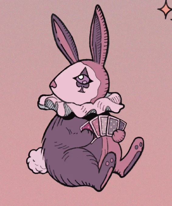 trans butterfly & ace bunny