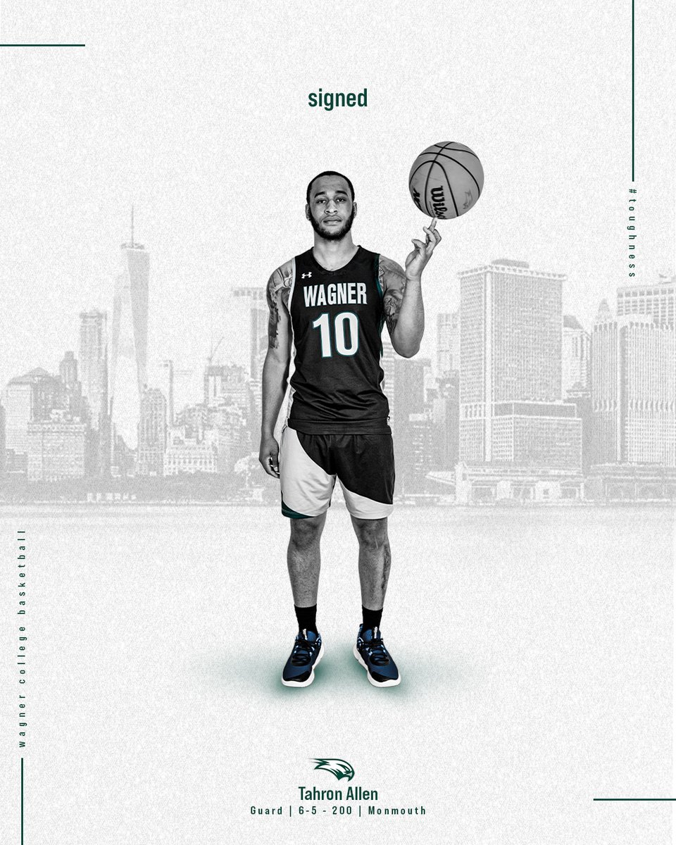 Wagner_MBB's tweet photo. Welcome to the Wagner Basketball Family, @tahallen!
#Toughness https://t.co/4of1QqpPzN
