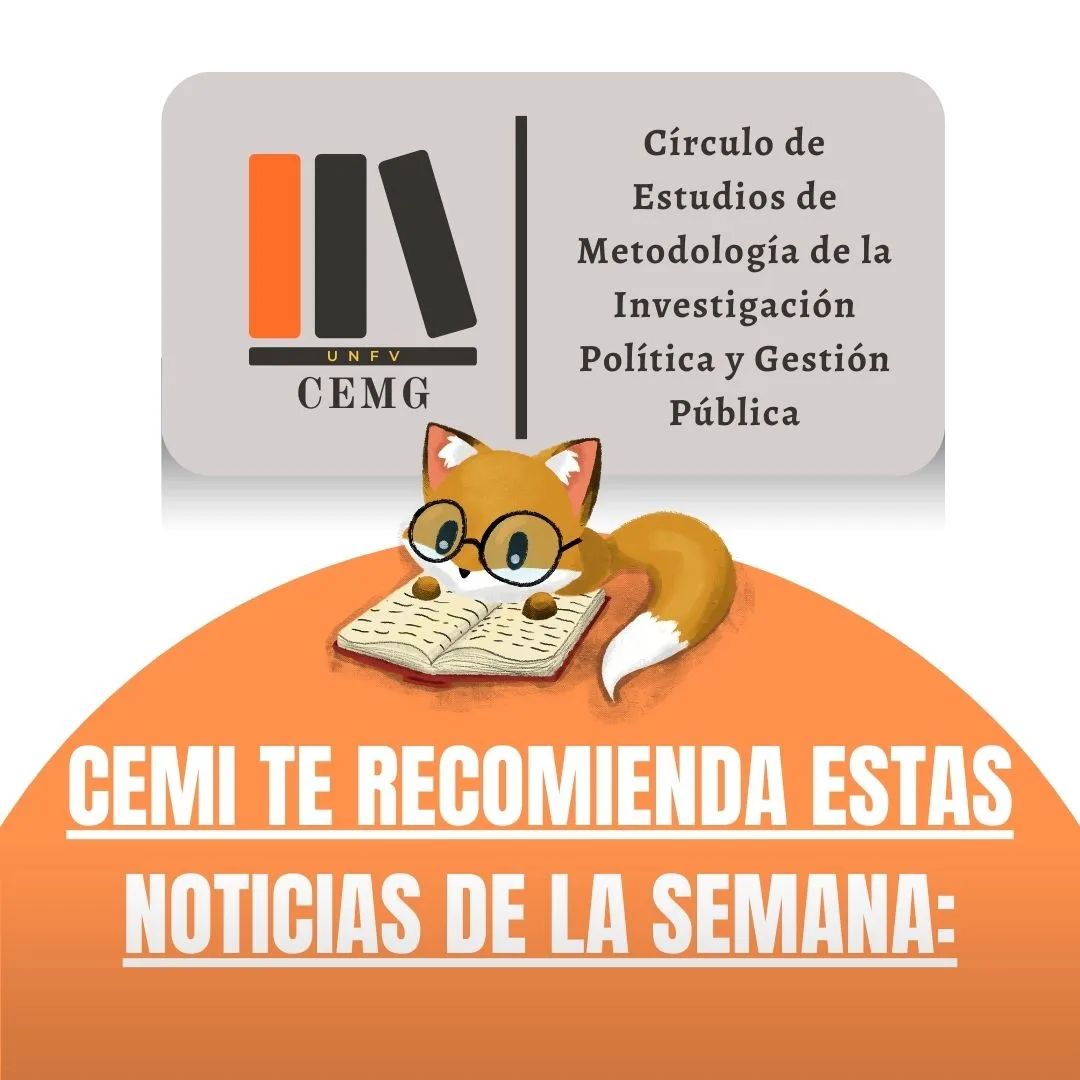 cemg_peru's tweet photo. Para que estés informado sobre la actualidad nacional, el #CEMG te trae; con relación a la gestión pública, las noticias más relevantes que ocurrieron a lo largo de estas semanas. 📷📷
#UNFV #CienciaPolítica https://t.co/Zr4bxjm842