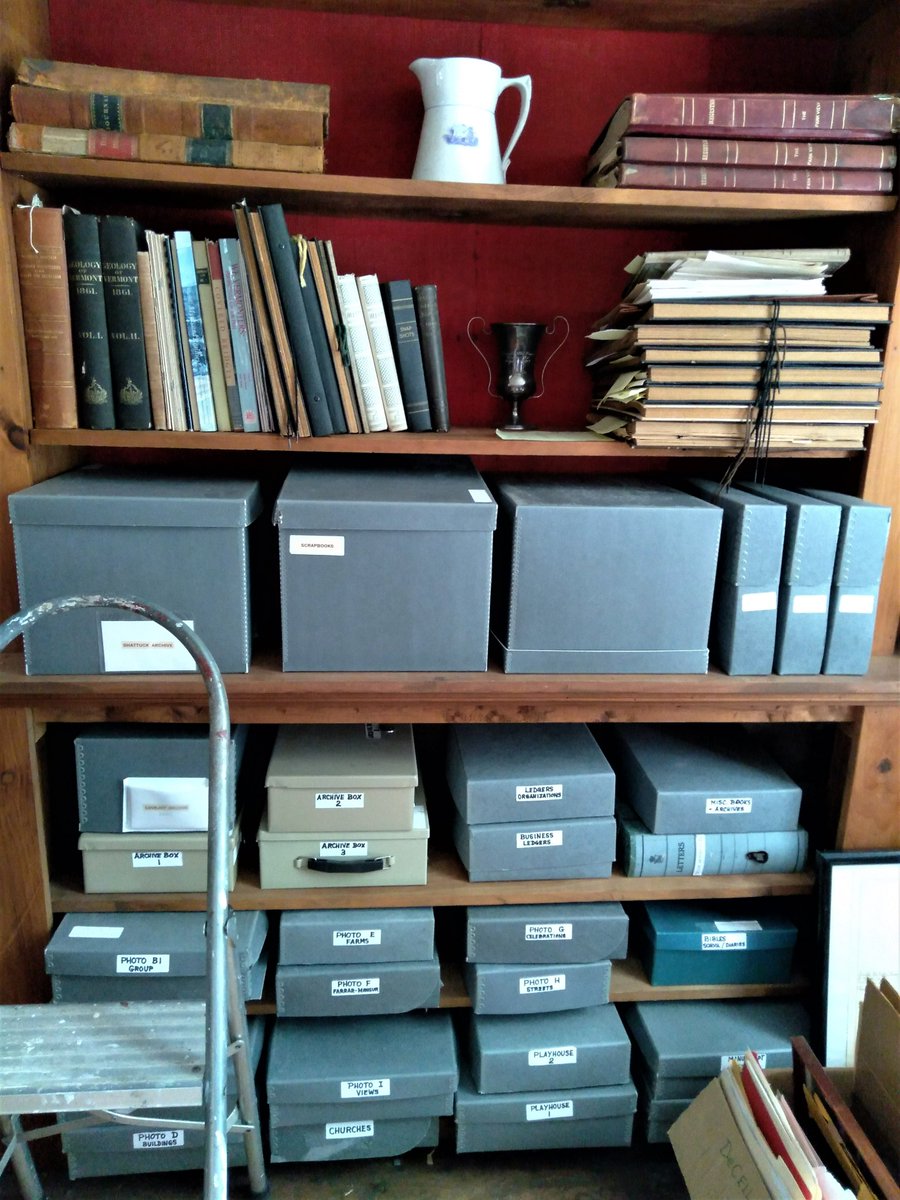 rovingarchivist's tweet photo. Last week we were #OnTheRoadAgain to visit the Weston Historical Society! We're grateful for the tour of the Farrar-Mansur House and to see all the great work they're doing! https://t.co/A48pGqGr5K
