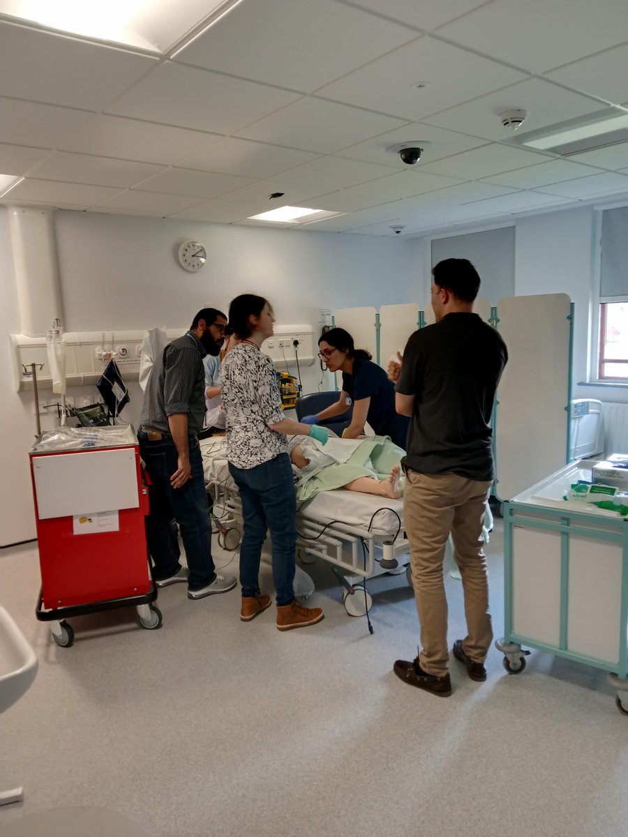 Another successful day simulating obstetric critical incidents. The key was the MDT approach to simulation. The reflective conversations that we had in the debrief are invaluable <a href="/UHDBResusandSim/">UHDB Resus and Sim 💙</a> <a href="/UHDBTrust/">University Hospitals of Derby and Burton NHS FT</a>