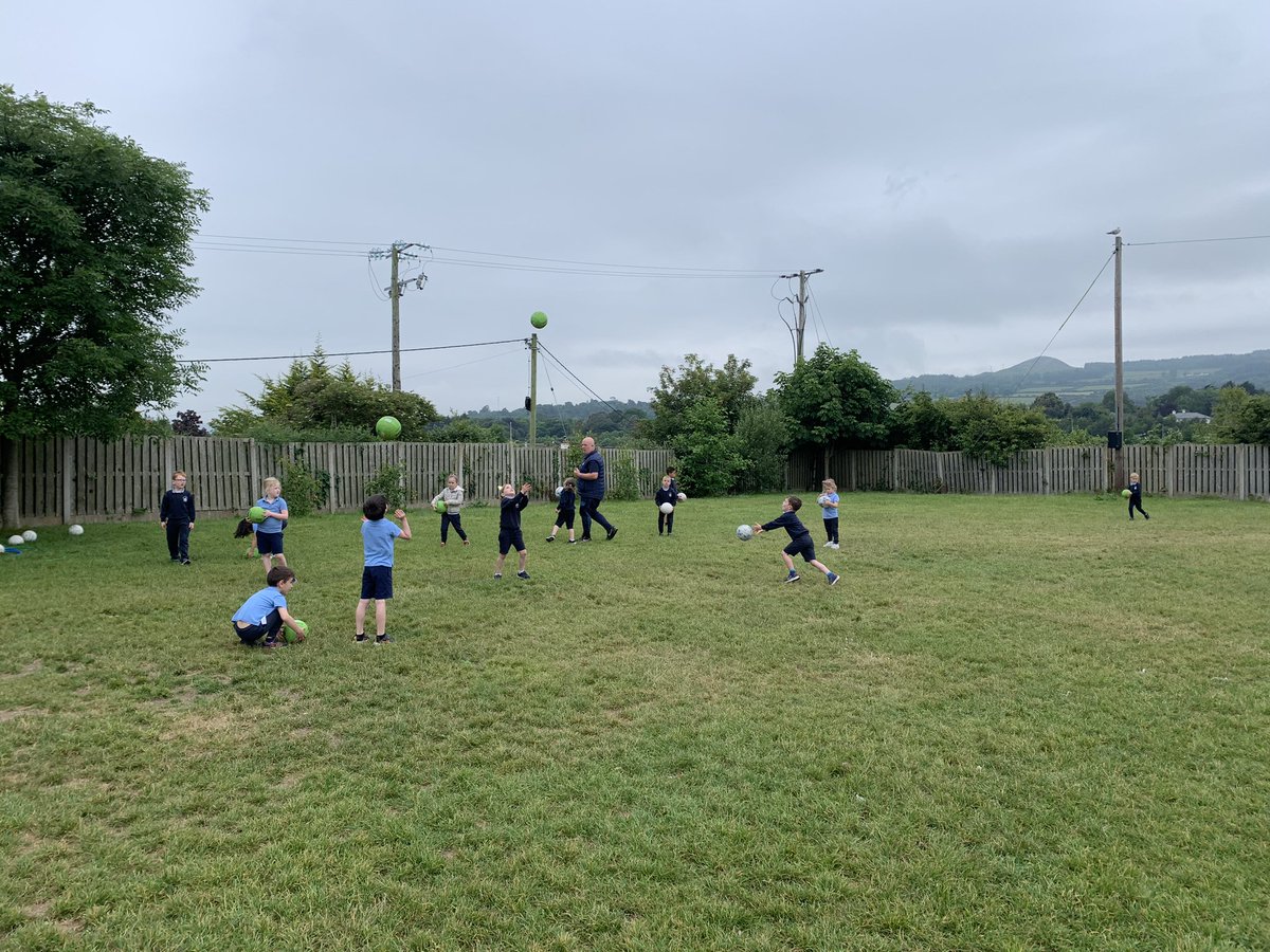 aivalikli_ms's tweet photo. A great start to Active School’s Week with GAA and yoga today. Looking forward to Junior Sports Day tomorrow already @followstannes https://t.co/pR606uGOHh