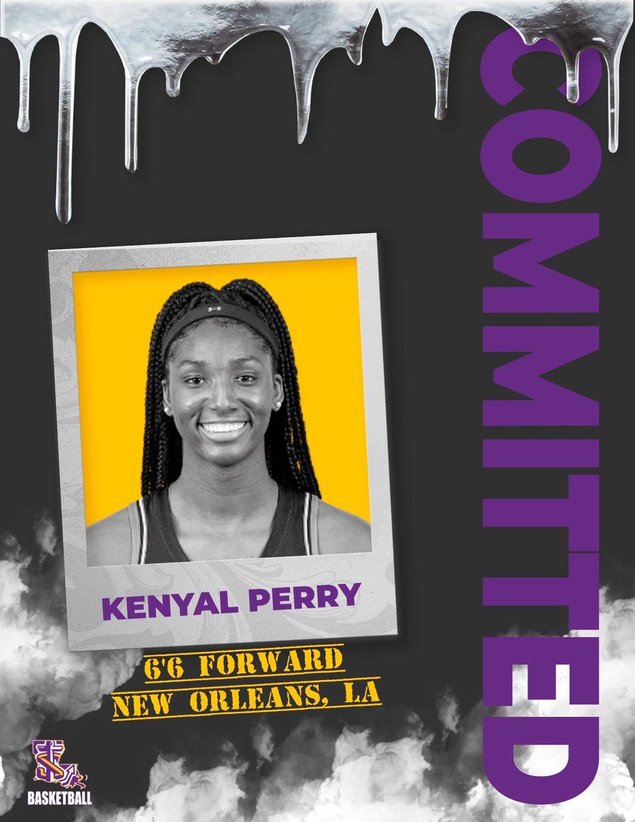 Women’s Basketball would like to welcome Kenyal Perry to the program! Kenyal is a transfer from Sam Houston State where she averaged 4 points and 4 rebounds per game. 

The New Orleans native spent the previous two seasons at Texas A&amp;M.   

#AnchorUp #LSUSWBB