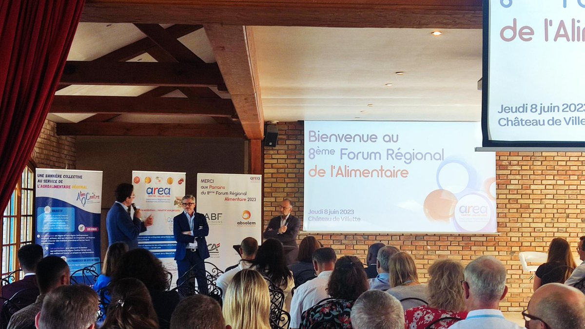 ORCOMFrance's tweet photo. Jeudi dernier, Orcom était présent en tant que parrain au 8è forum Régional de l'Alimentaire organisé par l'@areacentre.
🔵Un événement à destination des professionnels de l'#Agroalimentaire en @RCValdeLoire, avec Sonia Seyres et Anne Simonneau, d'#Orcom Villemandeur. https://t.co/TUS8ncC9Kh