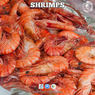Feast your eyes on these succulent shrimps, bursting with flavor and ready to tantalize your taste buds! #freshstartfood #freshseafood #homedelivery #dubai #uae #ordernow #fish #shrimps #crabs #meat #seafoodlover #bestseafood #enjoybest #affordable #yummyseafood