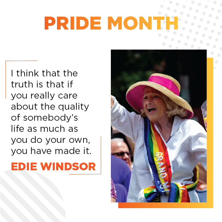 Inclusion and equity matter in our community. This week's #PrideMonth featured figure is Edie Windsor. Learn more about her impact on LGBTQ+ rights on our blog: revrobotics.com/blog/pride-mon… #IAmMoreThan