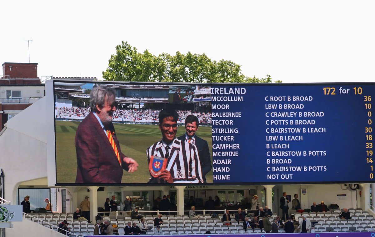 Arjun (Upper Eighth) was invited to the test match at Lord's Cricket Ground representing SPS as a guest of the MCC. This was a result of his taking 6 wickets for the 1st XI against the MCC.