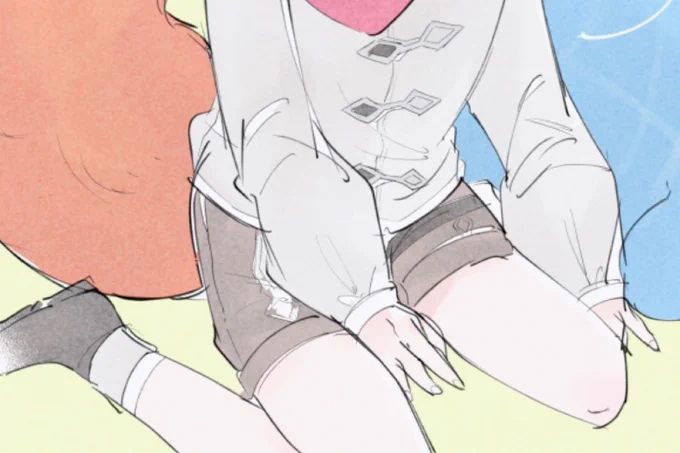 これはかわいく描けなかったので供養 