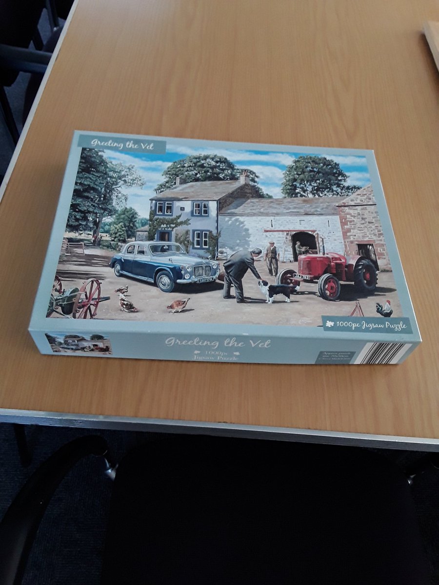 WFlibraries's tweet image. Completed #Jigsaw finished at #StanleyLibrary ready for the next one #WFlibraries #LoveJigsaws