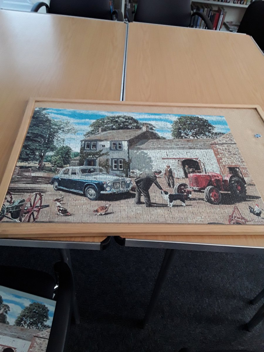 WFlibraries's tweet image. Completed #Jigsaw finished at #StanleyLibrary ready for the next one #WFlibraries #LoveJigsaws