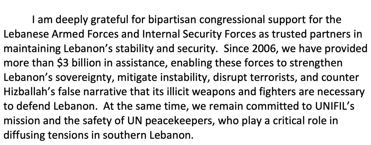 Team Obama-Biden’s nominee for next ambassador to Lebanon pledges to advocate strongly for funding Hezbollah counterintelligence:

“If confirmed, I would continue to advocate for very strong, robust security assistance” for the LAF and ISF, Lisa Johnson told the SFRC.