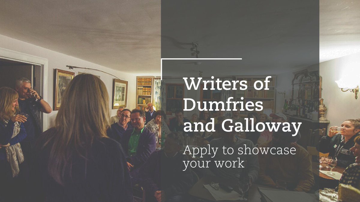 📢 #writingcommunity 📢 

We're Inviting published and unpublished writers in all genres, from across #dumfriesandgalloway, to apply to share a short extract of their work during this year's festival.

Learn more and apply here: wigtownbookfestival.com/opportunities/…