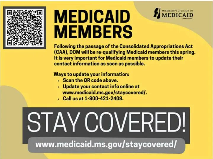 Attention Medicaid Beneficiaries :  
buff.ly/3PHFqCB.  #MedicaidUnwinding