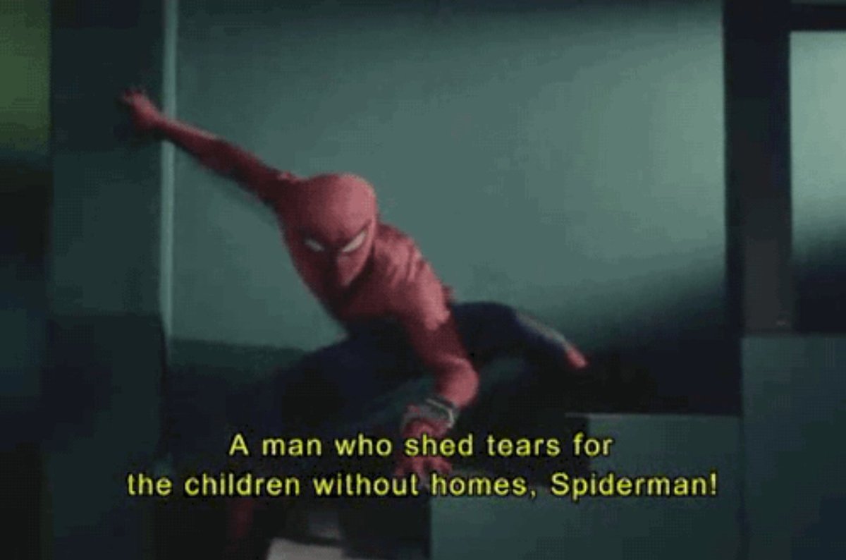 ComicGirlAshley's tweet photo. Inside you there are 40+ Spider-Mans https://t.co/UptSzT3tRN