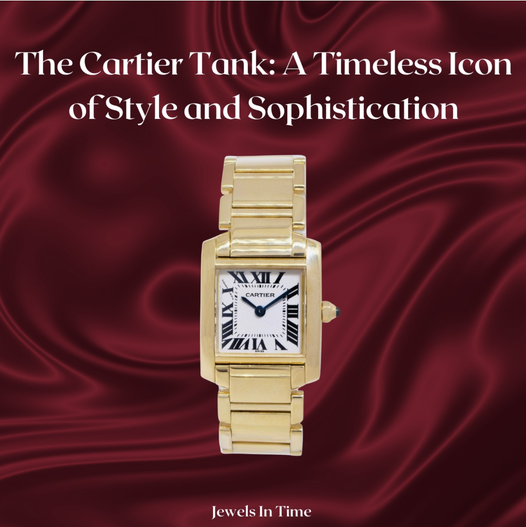 The Cartier Tank: A Timeless Icon of Style and Sophistication

#CartierTank #TimelessIcon #StyleAndSophistication #LuxuryTimepiece #VintageCharm #MinimalistDesign #Craftsmanship #PrestigeAndElegance #WatchEnthusiasts #iconicdesign