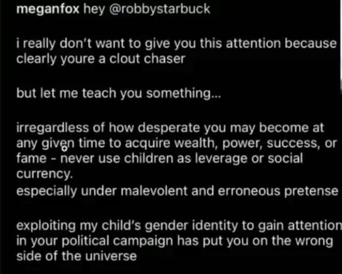 Wow, @meganfox talking shit like she’s something and then uses irregardless. If you do witchcraft like you use grammar, you’re screwed. 😂 @robbystarbuck, stop pissing the bitches….sorry, I meant “witches” off. @SaltyCracker9 #hollywoodisdead #shittyactors #trash #pedowood