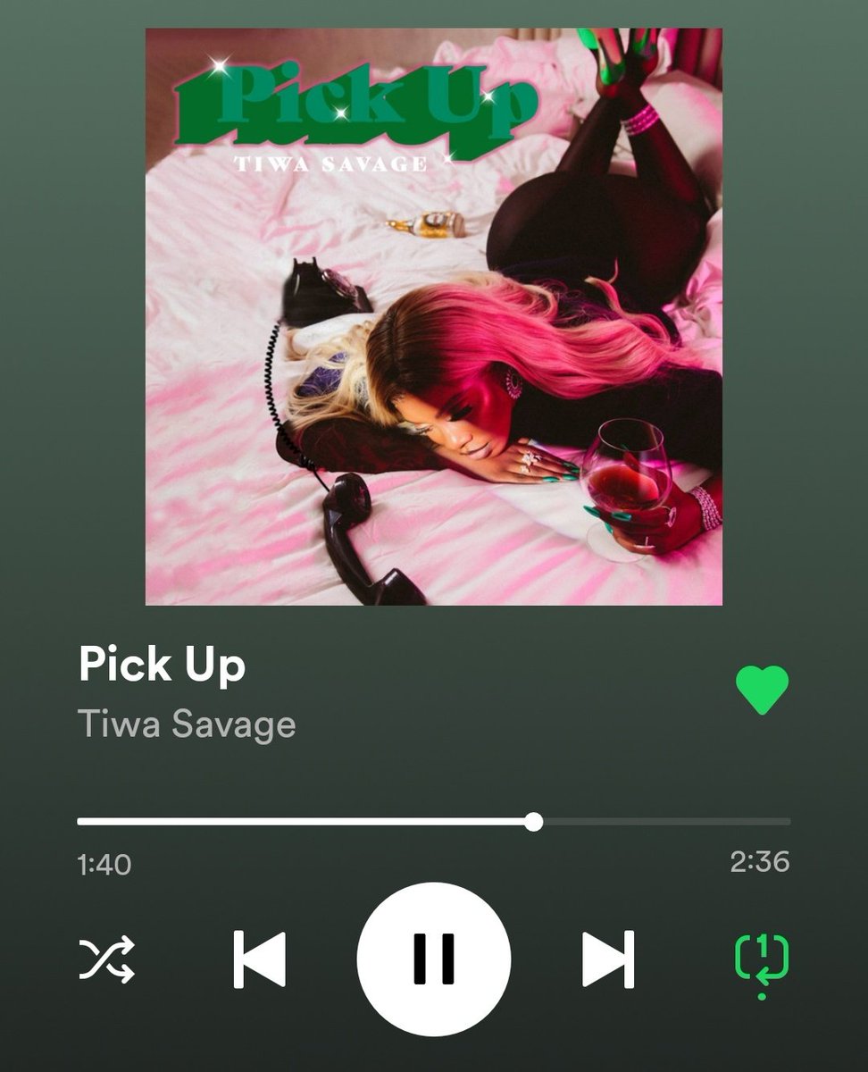 Has me on choke hold. Tiwa Savage you do this one 🔥