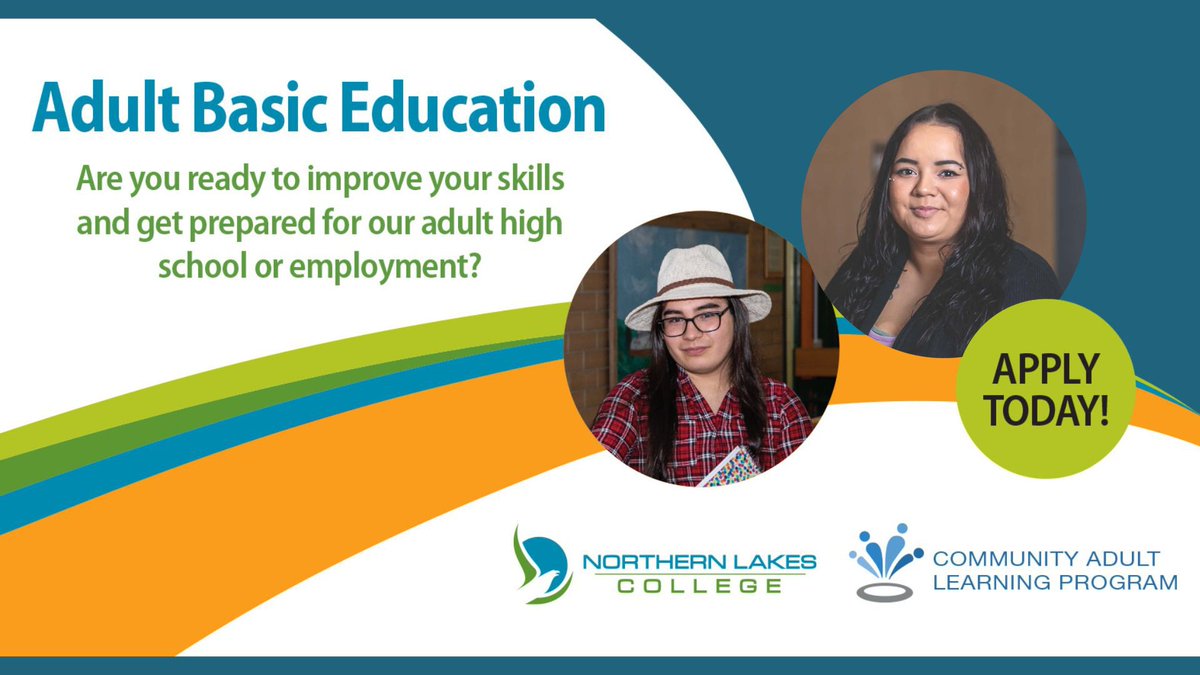 Save $50! Did you know that when students apply for Academic Upgrading there is a $0 application fee? Kick-start your future and gain your foundational learning or adult high school with NLC! 
northernlakescollege.ca/apply-now