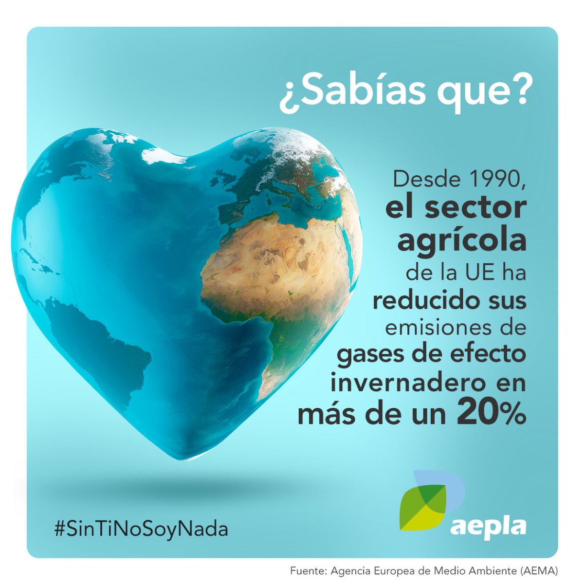 Desde hace décadas, el sector agrícola de la Unión Europea 🇪🇺 es un ejemplo de #sostenibilidad y de concienciación para luchar contra los efectos del #CambioClimático 🌍🌡️

#SabíasQue