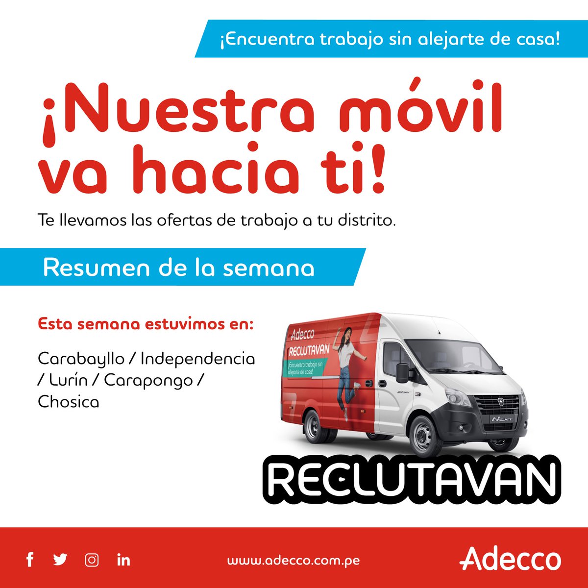 Adecco Perú tweet media