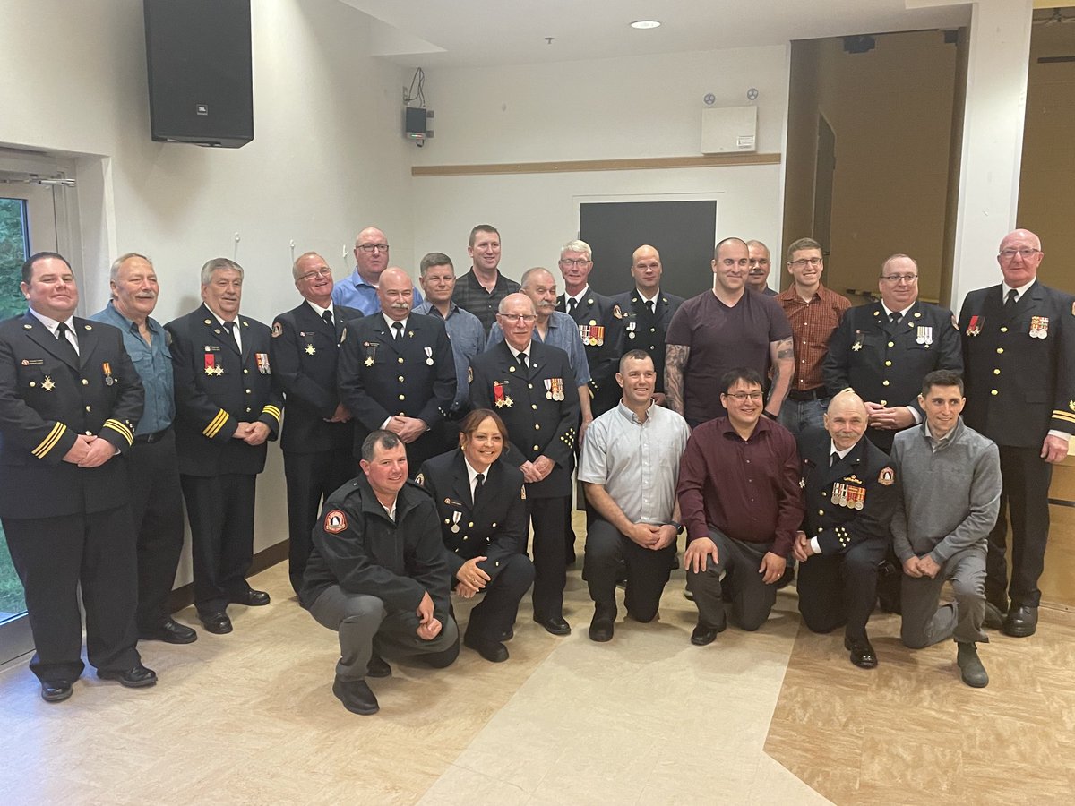 HRFE Volunteers from Station 48 celebrated the 58th anniversary since their formation as the former Beaver Bank-Kinsac FD in 1965 at their annual awards banquet.