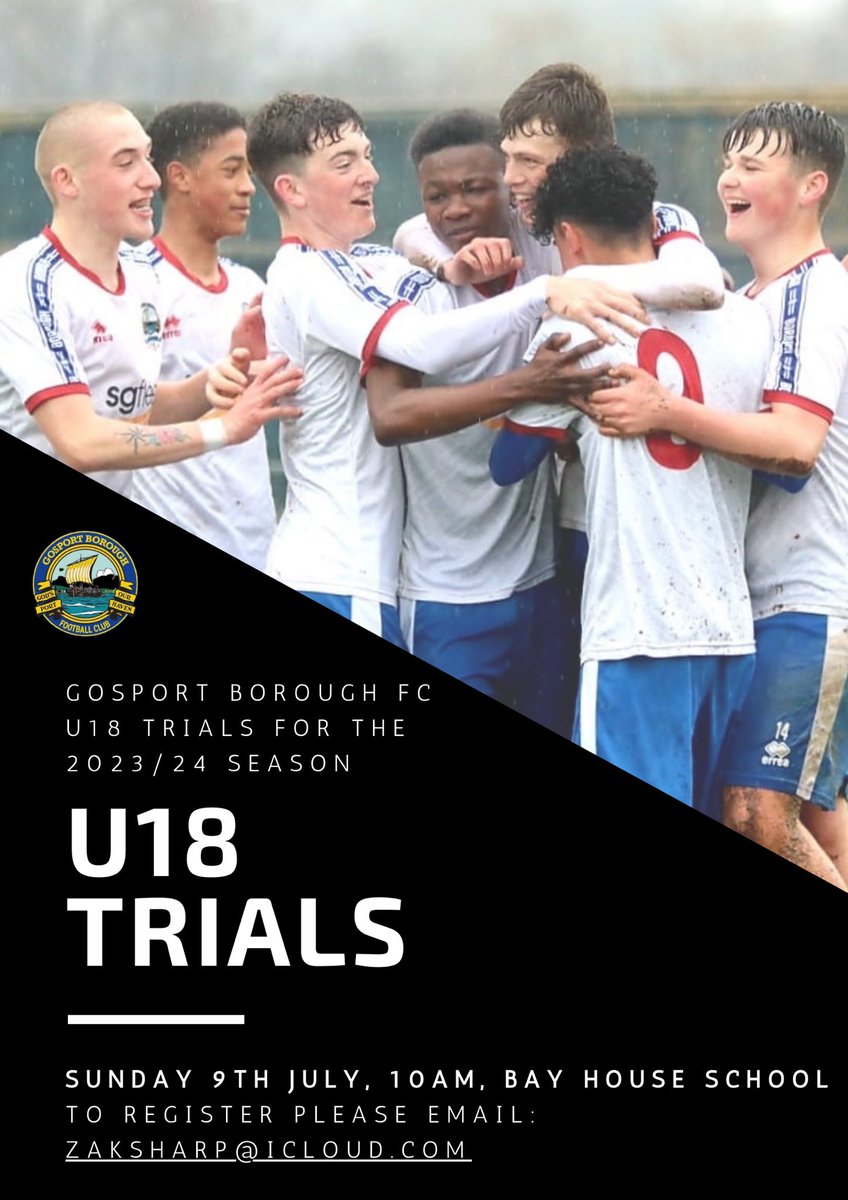 U18s Gosport Borough FC tweet media