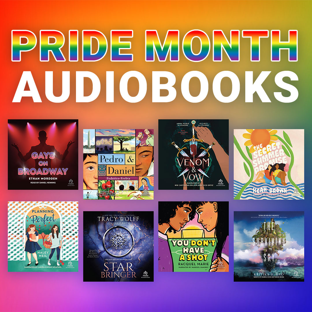 Happy Pride Month! Celebrate with these new audiobooks &amp; add them to your listening list for June and beyond!

hubs.ly/Q01S_2mN0
<a href="/recordedbooks/">Recorded Books</a> <a href="/TantorAudio/">Tantor Audio</a> <a href="/FedericoErebia/">FedericoErebia | PEDRO&DANIEL</a> <a href="/LevineQuerido/">Levine Querido</a> <a href="/redtowerbooks/">Red Tower Books</a> <a href="/Keah_Maria/">Keah Buy The Secret Summer Promise Brown</a> <a href="/blondewithab00k/">raCquel marie✨updates</a> <a href="/haleyeneil/">Haley Neil</a> @KritikaHRao <a href="/LaAnnaMarie/">Anna-Marie McLemore ✨ SELF-MADE BOYS out now</a>