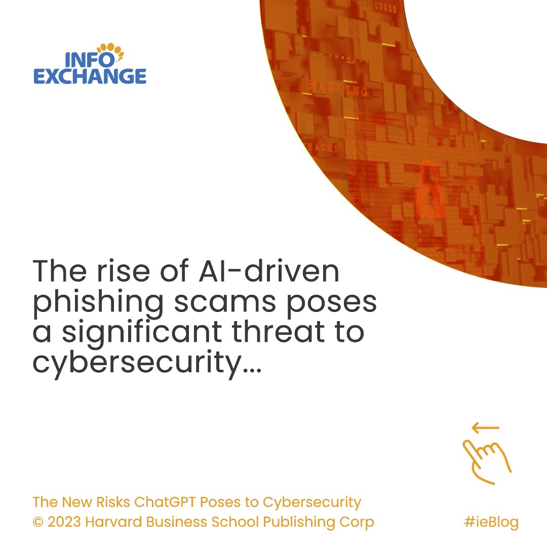 InfoExchangeLtd's tweet image. Read the full blog on our website: hubs.ly/Q01S83Sw0

#ieBlog #Cybersecurity #AI #ChatGPT
