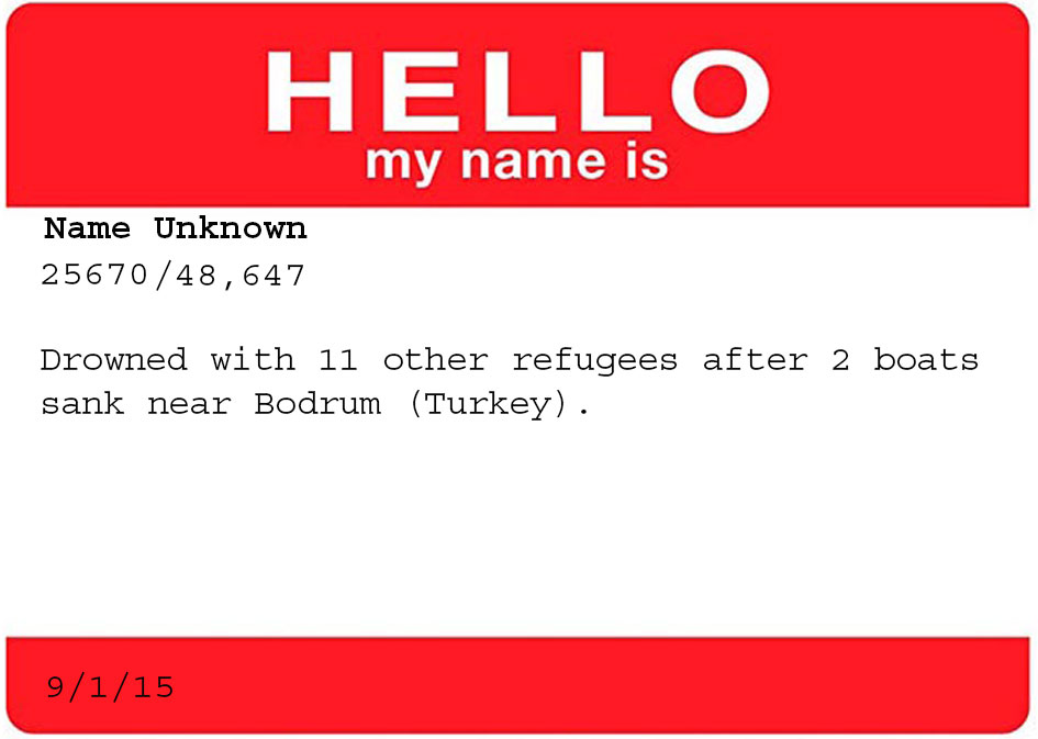 refugee_list's tweet photo. #Refugee victim number 25,670 https://t.co/6KVtNVnB0q