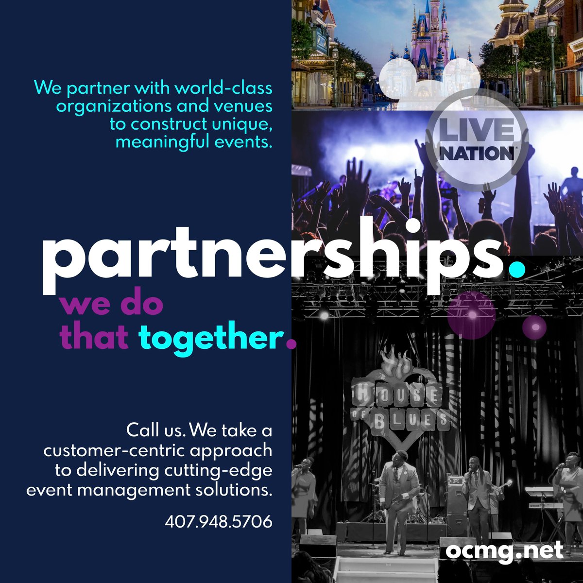 OCMGEvents's tweet image. Partnerships? We do that, together. Call 407-948-5706 or visit buff.ly/34NqqjM

#partnerships #eventpartners #eventpartnership #vendorpartner #collaboration #connectmeetings #mpi #collaborativeevent #collab #brandedpartnership #franchiseconference #franchisemeetings #ifa