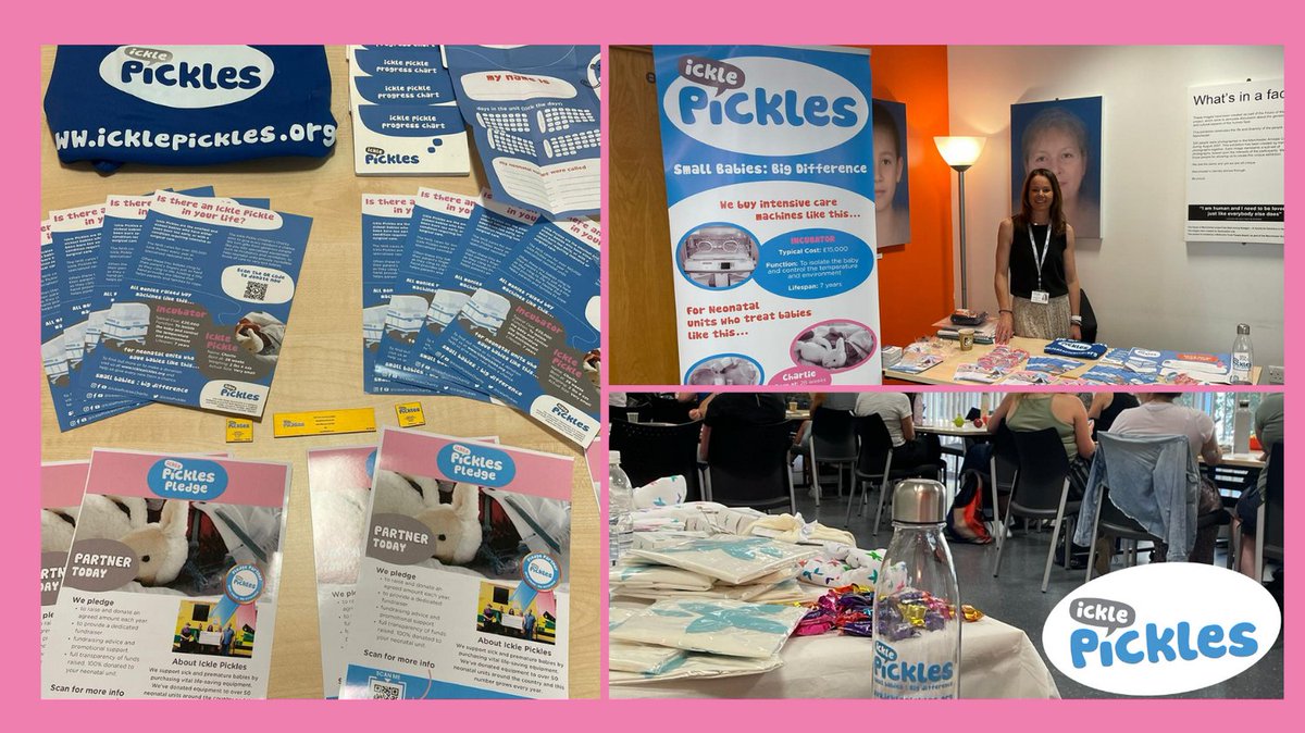 IcklePickles's tweet photo. We’re delighted to be at the #Neonatal Physiotherapy Foundation today. With thanks to @cuski1,  @TheAPCP &amp; @PipRanson! 

More about our #IcklePicklesPledge &amp; how your neonatal unit can become a pledge partner: https://t.co/O1OmHvW8YB

#PTNeoFoundation2022 #ParentsAsPartners https://t.co/PDrdU0oOEN