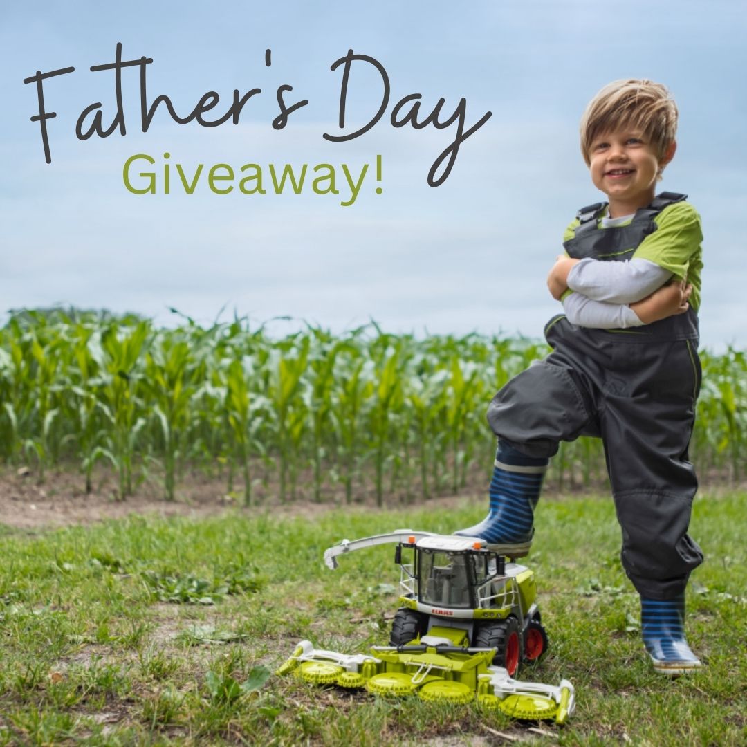 It’s time for a giveaway, and we have just the right gift! 
What could be better than a pair of “Papa &amp; Me” Overalls?

Head over to our Instagram account, gjs_harvest_centre, for your chance to win!

#gjsharvestcentre #ontag #claas #fathersday #giveaway