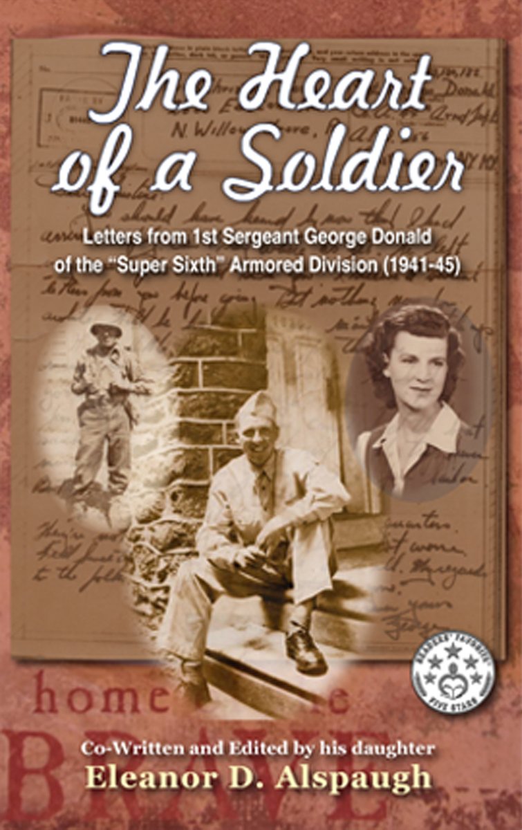 Readers' comments of The Heart of a Soldier include: 'I LOVE IT! I couldn’t put it down! Stayed up till 5 am one night reading and 2 am another night! I can’t believe all your research! I have learned so much! Everyone should read this!' EleanorDAlspaugh.com #WWIIHistory