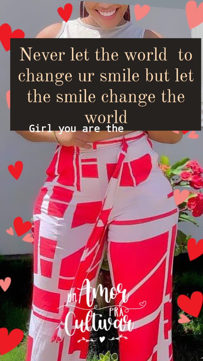 Rashima16214537's tweet photo. Never let the world to change ur smile but let ur smile change the world💓💓💓💓❤❤👌👌👌 https://t.co/SIf2xGKzlU