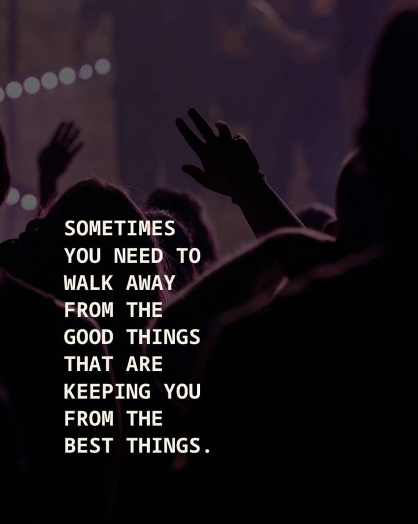 freshlife's tweet photo. God can’t bless your yes, until you grow your no. | The Art of the Exit is up for replay: https://t.co/muo3Cdlymp https://t.co/tFmGGAaFko