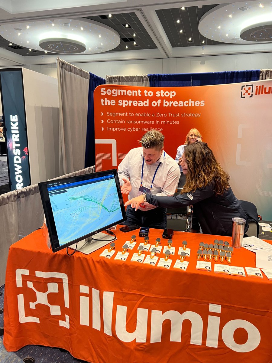 illumio's tweet image. What a weekend! Thanks to everyone who came out to see us at the #RMISC (Rocky Mountain Info Security Community). Paul Dant filled up the seats as he explained why we&apos;re still losing the war on #ransomware and impressed onlookers at the booth with our demo!
