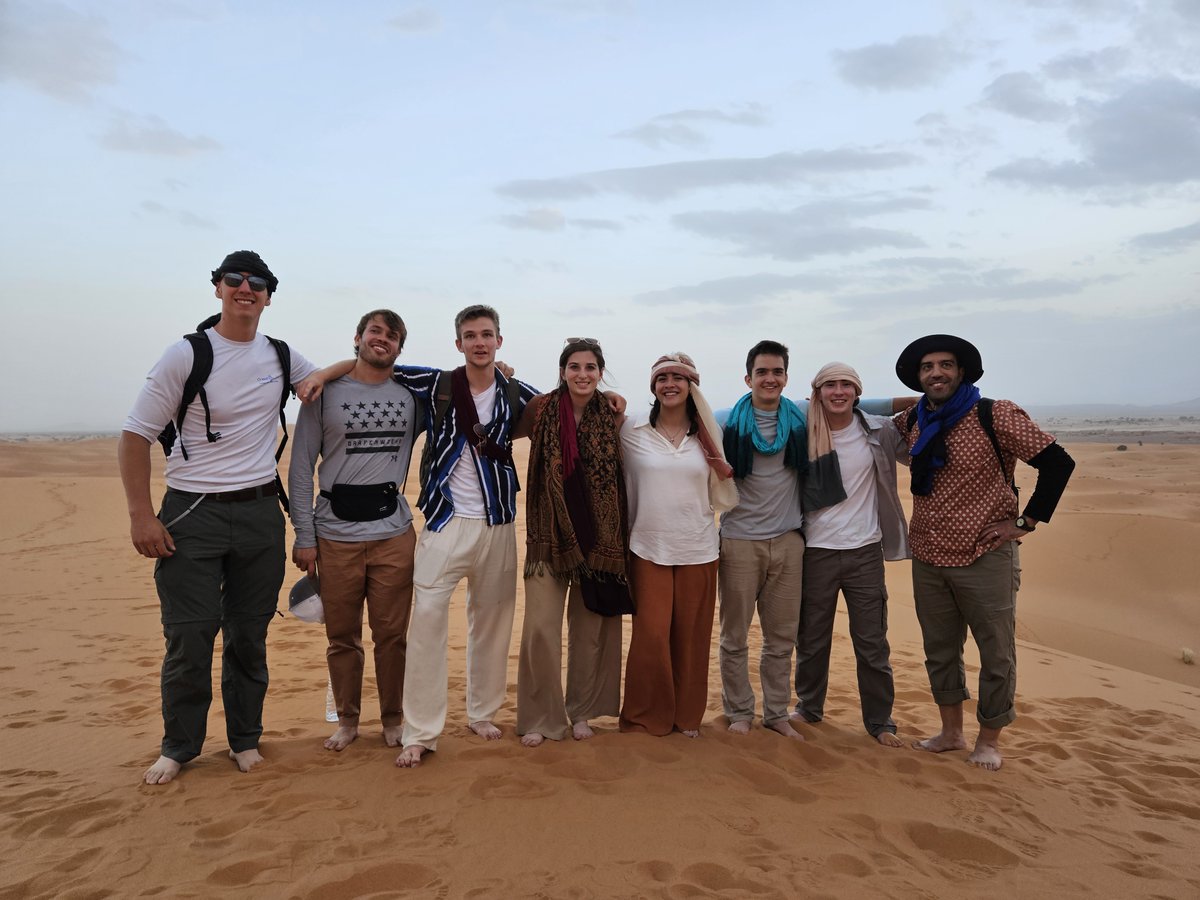 VMI1839's tweet image. Exploring the sands of Morocco with Project GO!

For seven weeks, cadets in Project GO will immerse themselves in the city of Fes and spend around 150 hours learning Arabic.

Discover the transformative power of #ProjectGO: rotcprojectgo.org/about-project-….

📷: Nicholas Feher &apos;26.