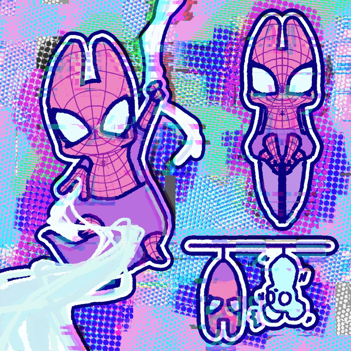 sine_lu9's tweet photo. Spider slug cat(´,,•ω•,,`)
#AcrossTheSpiderVerse #Rainworld https://t.co/UZwF0oi2VP